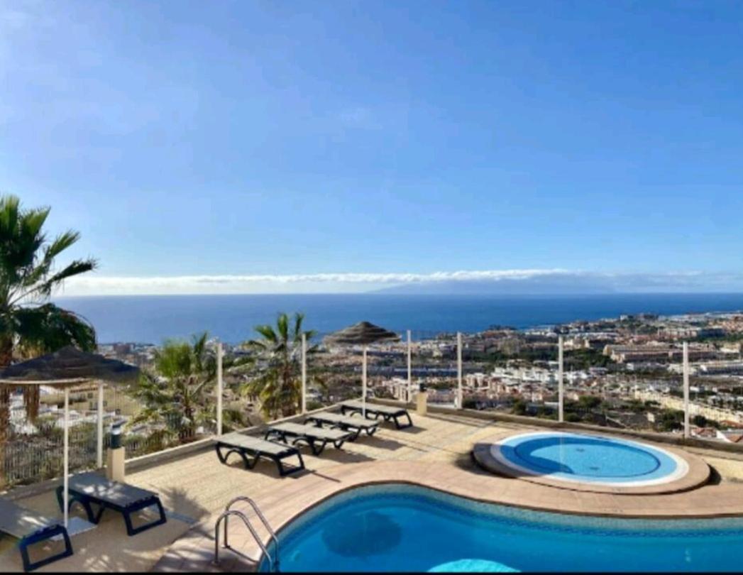 Luxury Sunset 408 Heated Pool With Air Condition And Sea Views Costa Adeje  Zewnętrze zdjęcie